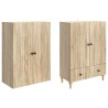 Ensemble de Meubles 2 pcs 66 x 34,5 x 95 cm Bois d'ingénierie 644650644650