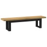 Banc de salle à manger NOAIN 160 x 41 x 45 cm Pin massif 644655644655
