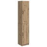 Ensemble de Meubles 2 pc Chêne artisanal Bois d'ingénierie 644663644663