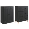 Ensemble de Meubles 2 pcs 66 x 34,5 x 90 cm Bois d'ingénierie 644671644671
