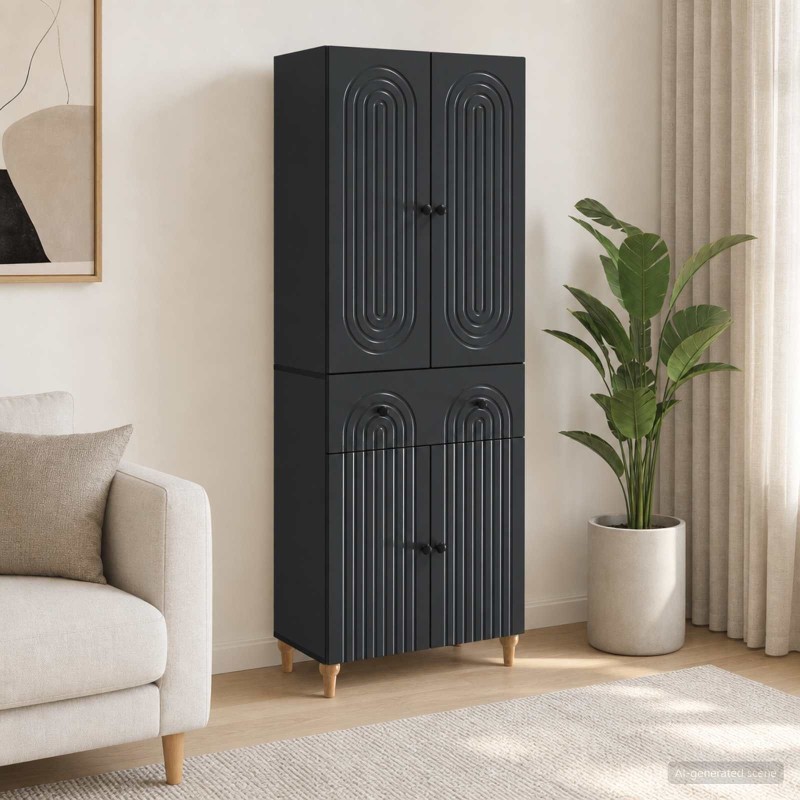 Ensemble de Meubles 2 pcs 66 x 34,5 x 90 cm Bois d'ingénierie 644672644672