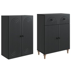 Ensemble de Meubles 2 pcs 66 x 34,5 x 90 cm Bois d'ingénierie 644672644672