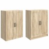 Ensemble de Meubles 2 pcs Chêne Sonoma Bois d'ingénierie 644674644674