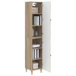 Ensemble de Meubles 2 pcs Chêne Sonoma Bois d'ingénierie 644676644676