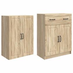 Ensemble de Meubles 2 pcs Chêne Sonoma Bois d'ingénierie 644677644677