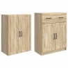 Ensemble de Meubles 2 pcs Chêne Sonoma Bois d'ingénierie 644677644677