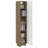 Ensemble de Meubles 2 pc Chêne artisanal Bois d'ingénierie 644679644679