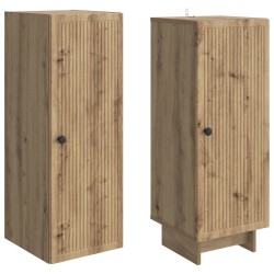 Ensemble de Meubles 2 pc Chêne artisanal Bois d'ingénierie 644679644679