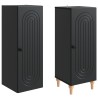 Ensemble de Meubles 2 pcs Noir Bois d'ingénierie 644682644682