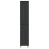 Ensemble de Meubles 2 pcs Noir Bois d'ingénierie 644682644682