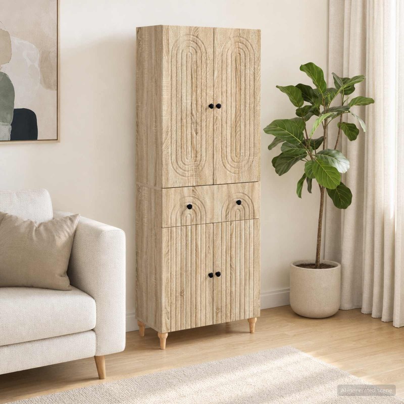 Ensemble de Meubles 2 pcs 66 x 34,5 x 90 cm Bois d'ingénierie 644686644686