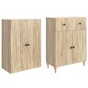 Ensemble de Meubles 2 pcs 66 x 34,5 x 90 cm Bois d'ingénierie 644686644686