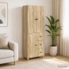 Ensemble de Meubles 2 pcs 66 x 34,5 x 90 cm Bois d'ingénierie 644687644687