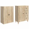 Ensemble de Meubles 2 pcs 66 x 34,5 x 90 cm Bois d'ingénierie 644687644687