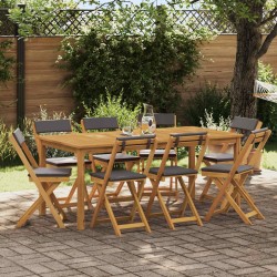 Chaises de bistrot d'extérieur 8 pcs Gris foncé 40 x 53 x 80 cm 644706644706