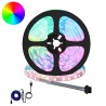 Bande LED 12 pcs Noir et Transparent 5500 mm 644743644743