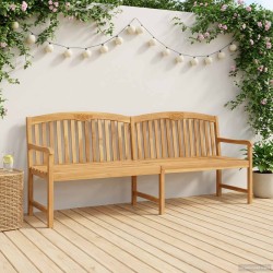 Banc en Bois Sculpté en Rose 228 x 60 x 90 cm Naturel 644745644745