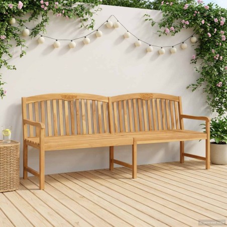 Banc en Bois Sculpté en Rose 228 x 60 x 90 cm Naturel 644745644745