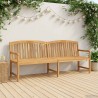 Banc en Bois Sculpté en Rose 228 x 60 x 90 cm Naturel 644745644745