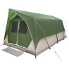 Tente tunnel avec toit Vert 10 personnes Polyester et Acier 644746644746
