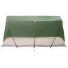 Tente tunnel avec toit Vert 10 personnes Polyester et Acier 644746644746