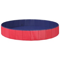 Piscine pour Chien Rouge Ø200 x 30 cm PVC épais 644747644747