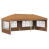 Tente de fête pop-up 575 x 289 x 245 cm Beige 644752644752