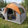 Tente de voiture avec toit Gris et orange 239 x 210 x 210 cm 644756644756