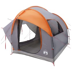 Tente de voiture avec toit Gris et orange 239 x 210 x 210 cm 644756644756