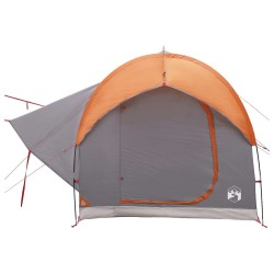 Tente de voiture avec toit Gris et orange 239 x 210 x 210 cm 644756644756