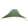 Tente de voiture avec toit Vert 350 x 250 cm Polyester et Acier 644757644757