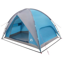 Tente de camping avec un abri imperméable Dôme Bleu 644762644762
