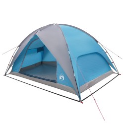 Tente de camping avec un abri imperméable Dôme Bleu 644764644764