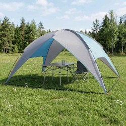 Tente de camping avec un abri imperméable Dôme Bleu 644764644764