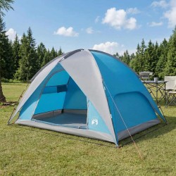 Tente de camping avec un abri imperméable Dôme Bleu 644765644765