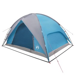 Tente de camping avec un abri imperméable Dôme Bleu 644765644765