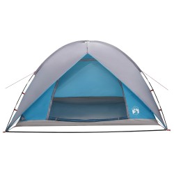 Tente de camping avec un abri imperméable Dôme Bleu 644765644765