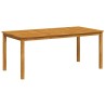 Table à manger de jardin 180x90x75 cm bois massif d'acacia 644772644772