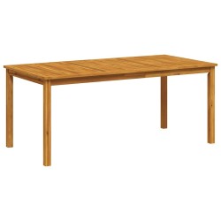 Table à manger de jardin 180x90x75 cm bois massif d'acacia 644772644772