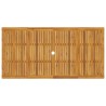 Table à manger de jardin 180x90x75 cm bois massif d'acacia 644772644772