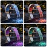 Fontaine de piscine Argenté 60 x 30 x 70 cm Acier inoxydable 644774644774