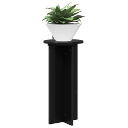 Support de Plante 2 pcs Noir 29,5 x 29,5 x 60 cm 644787644787