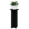 Support de Plante 2 pcs Noir 29,5 x 29,5 x 60 cm 644787644787
