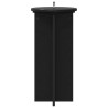 Support de Plante 2 pcs Noir 29,5 x 29,5 x 60 cm 644787644787