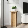 Support de Plante 2 pc Chêne artisanal 40 x 40 x 80 cm 644788644788