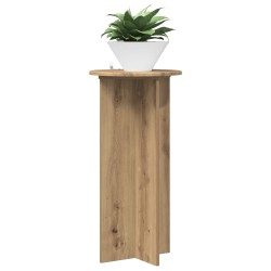 Support de Plante 2 pc Chêne artisanal 40 x 40 x 80 cm 644788644788