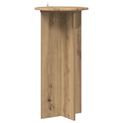 Support de Plante 2 pc Chêne artisanal 40 x 40 x 80 cm 644788644788