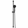Ensemble de Système de Douche Noir 100 cm Acier inoxydable 644798644798