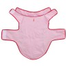 Imperméable pour chien avec bandes réfléchissantes polyester rouge taille L 644810644810