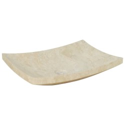 Évier 50 x 35 x 12 cm Marbre Crème 644821644821